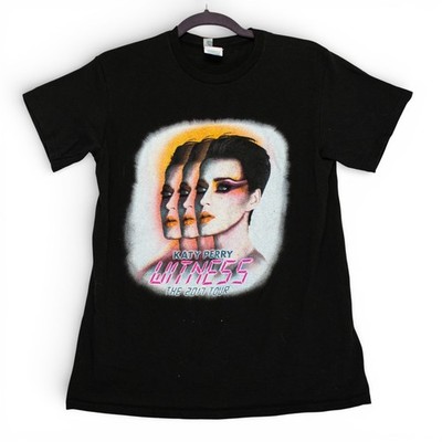 Vintage Delta Pro Weight Katy Perry Witness Tour 2017 Black T-Shirt Unisex Small