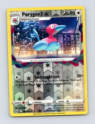 SWSH11: Lost Origin #141/196 Porygon2 Reverse Holo Pokemon
