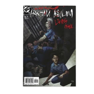 DC Comics Arkham Asylum Living Hell 1 Comic Book 2003 Grant Morrison Art Jim Lee