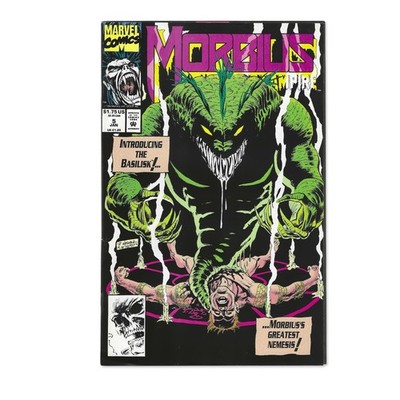 Marvel Morbius Vampire The Living Vampire Comic Book 5 Introducing The Basilisk