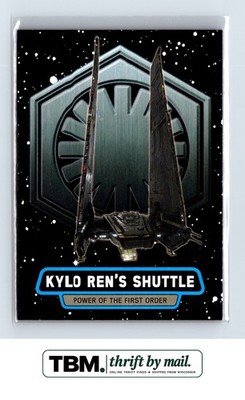 2015 Topps Star Wars Journey to the Force Awakens #FO-6 Kylo Ren's Shuttle