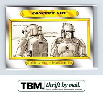 2015 Topps Star Wars Journey to the Force Awakens #CA-4 Bring Forth Boba Fett