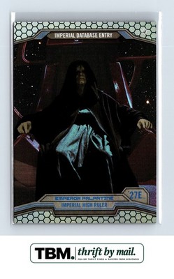 2014 Topps Chrome Star Wars Perspectives #27E Emperor Palpatine