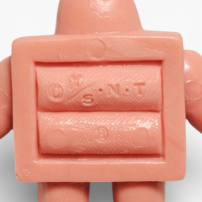 Vintage Flesh M.U.S.C.L.E. #117 Rollerman Kinnikuman Muscle Men Mattel (Opt 2) - Image 3