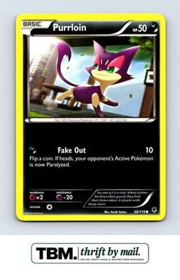 2014 Pokemon XY - Phantom Forces #56/119 Purrloin