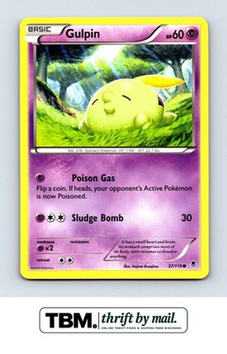 2014 Pokemon XY - Phantom Forces #37/119 Gulpin