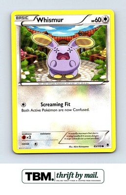 2014 Pokemon XY - Phantom Forces #83/119 Whismur