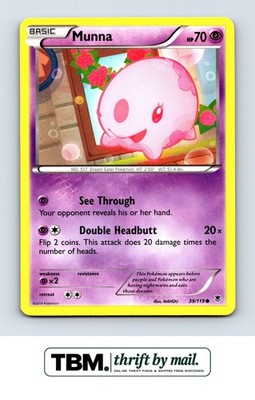 2014 Pokemon XY - Phantom Forces #39/119 Munna