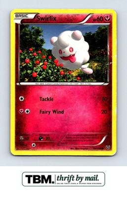 2014 Pokemon XY Base Set #94/146 Swirlix