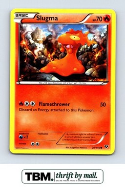 2014 Pokemon XY Base Set #20/146 Slugma