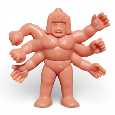 Vintage Flesh Tone M.U.S.C.L.E. #199 Ashuraman (D) Kinnikuman Muscle Men (Opt 2)