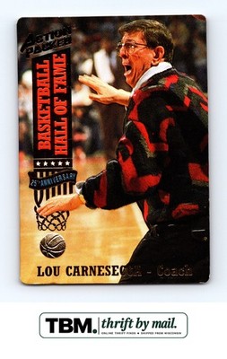 1993 Topps Action Packed Hall of Fame #14 Lou Carnesecca New York Nets