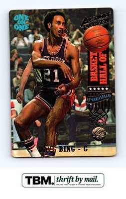 1993 Topps Action Packed Hall of Fame #3 Dave Bing Detroit Pistons