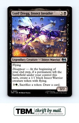 2026 Magic the Gathering Teenage Mutant Ninja Turtles #65 Lord Dregg, Invader