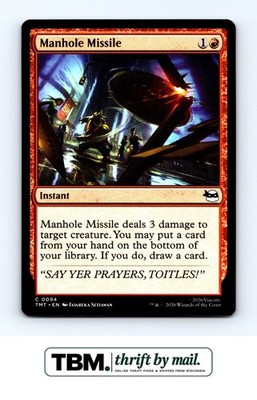 2026 Magic the Gathering Teenage Mutant Ninja Turtles #94 Manhole Missile