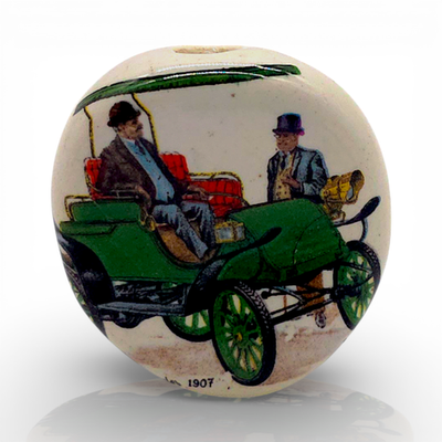 Vintage 70's NIKI Ceramic Smoke Stone - Pope-Waverley 1907