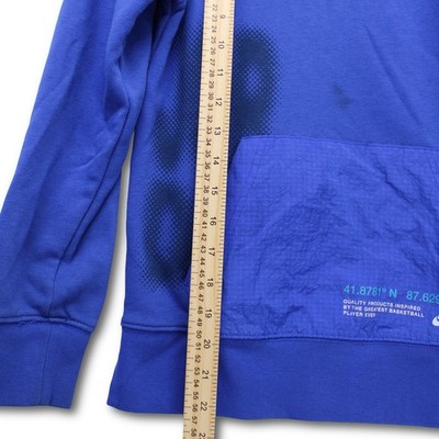 Jordan Hoodie Boys Medium Blue Jumpman Graphic Pullover Good - Image 6