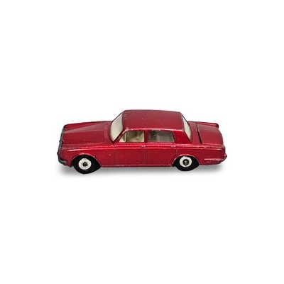 Matchbox Lesney Rolls Royce Silver Shadow No. 24 Metallic Red Good - Image 2