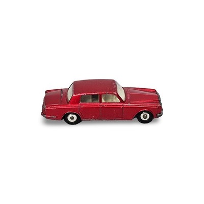 Matchbox Lesney Rolls Royce Silver Shadow No. 24 Metallic Red Good - Image 4