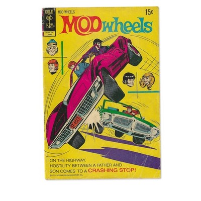 Gold Key Mod Wheels #6 15c June 1972