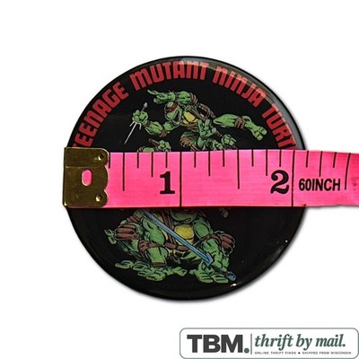 Mirage Studios TMNT Pinback Button Unisex 2.25 Inch Black Excellent - Image 3