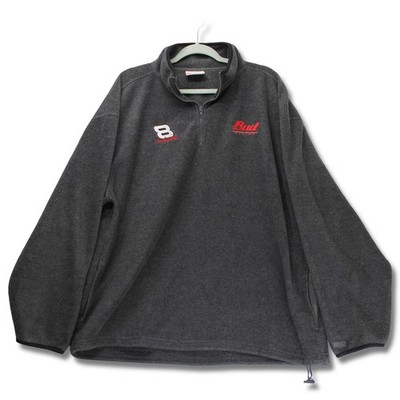 Vintage Y2K Dale Earnhardt Jr #8 Bud Racing Fleece Mens XL Gray Good