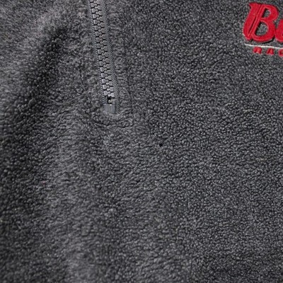 Vintage Y2K Dale Earnhardt Jr #8 Bud Racing Fleece Mens XL Gray Good - Image 4