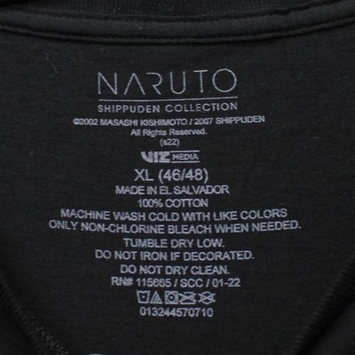 Naruto Shippuden Ichiraku Ramen Shop T-Shirt Mens XL Black Excellent - Image 3