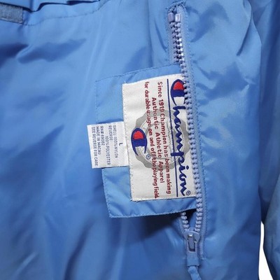 Vintage Champion UNC Tar Heels Reversible Anorak Jacket Mens L Excellent - Image 8