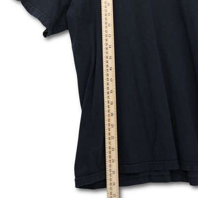 Vintage Y2k Hurley Graphic T-Shirt Mens Large Black Good - Image 5