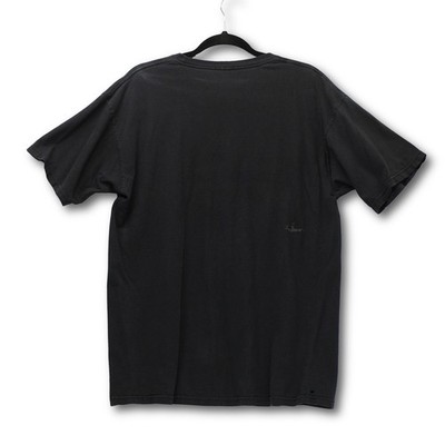 Vintage Y2K Hurley Skull Graphic T-Shirt Mens Large Black Fair - Image 2