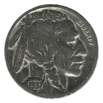 1937 Buffalo Nickel (Indian Head Nickel) Fine