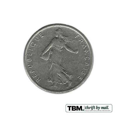 1968 France Fifth Republic ½ Franc Extremely Fine