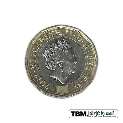 2017 United Kingdom New Pound About Uncirculated