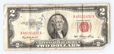 1953 $2 United States Note 8