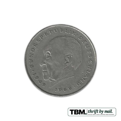 1969-F Germany Federal Republic of Germany 2 Mark Extremely Fine