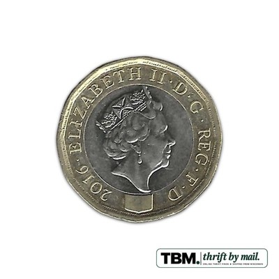 2016 United Kingdom New £1 Coin About Uncirculated