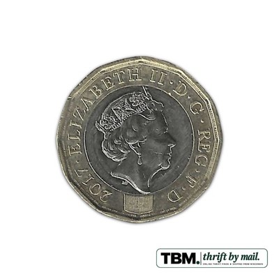 2017 United Kingdom New Pound Coin About Uncirculated