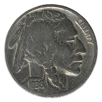 1936 Buffalo Nickel Fine