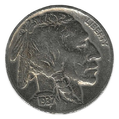 1937 Buffalo Nickel Extremely Fine