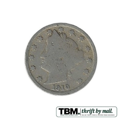 1910 Liberty Head Nickel Fine