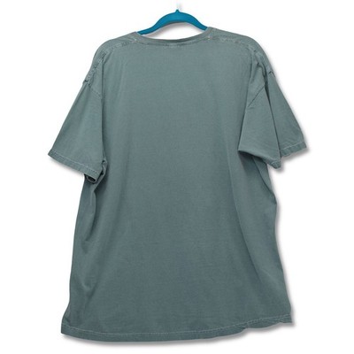 Vintage Authentic Pigment Weyerhaeuser Eagle Graphic T-Shirt Mens XL Blue Gray - Image 2