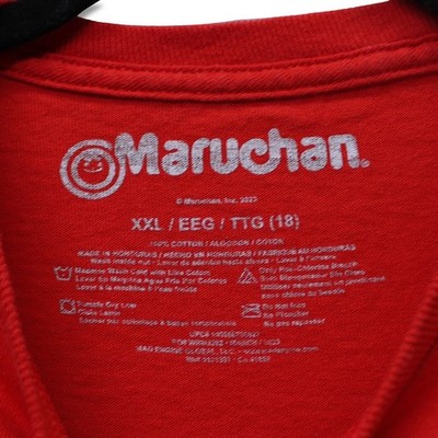 Maruchan Ramen Life T-Shirt Kids Size XXL 18 Red Excellent Condition - Image 3
