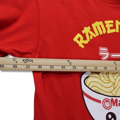 Maruchan Ramen Life T-Shirt Kids Size XXL 18 Red Excellent Condition - Image 6