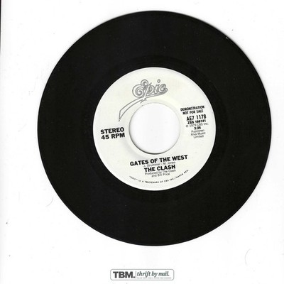 The Clash Groovy Times 7" Vinyl Single 45 RPM Black - Image 3