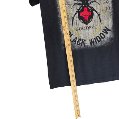 In This Moment Black Widow Band T-Shirt Mens Large Black Good - Image 5