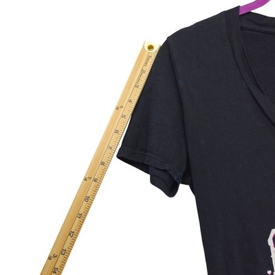 Beautiful Disaster Graphic Tee Women XL Black Excellent - Image 7