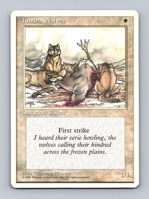 Fourth Edition Tundra Wolves