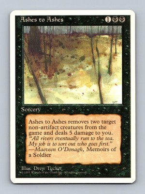 Fourth Edition Ashes to Ashes