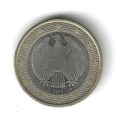 1 Euro Coin Germany 2004 STUTTGARD A - C-0018 - Image 2